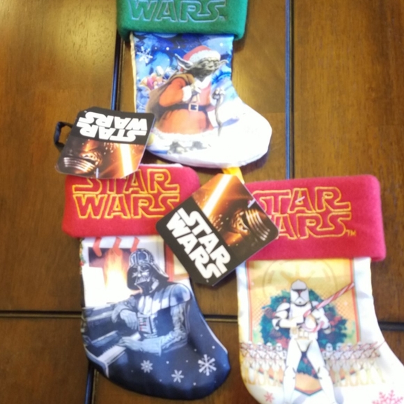 Disney Other - NWT STAR WARS Collectible Stockings 7"x4.5"